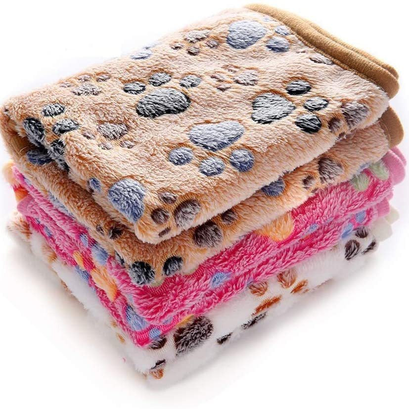 Coral fleece pet blanket