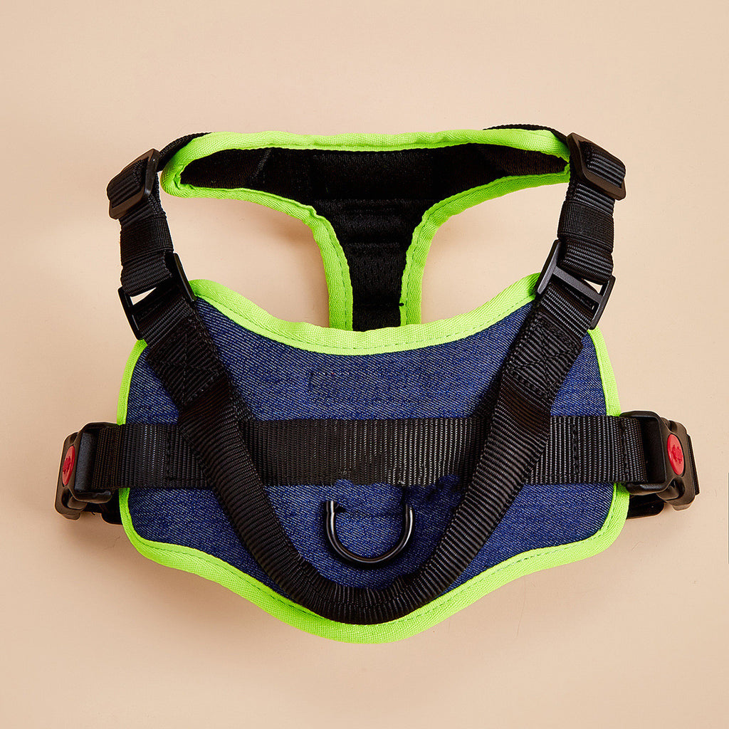 Reflective harness trim
